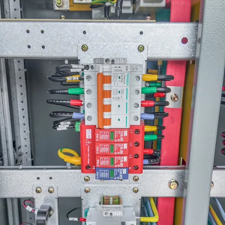 Cooling system for lithium battery energy storage cabinets